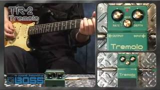 Boss TR-2 Tremolo Video