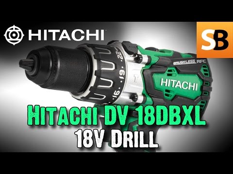 Hitachi dv 18dbxl 18v cordless drill review