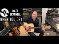 "When You Cry" Matt Scannell Vertical Horizon Acoustic 2-11-21