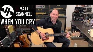 &quot;When You Cry&quot; Matt Scannell Vertical Horizon Acoustic 2-11-21