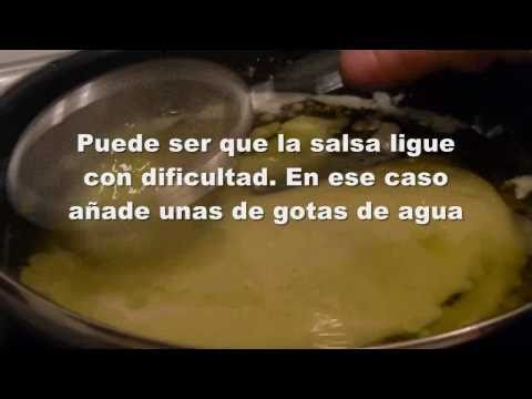 Bacalao al Pil Pil con colador -  Recetas con bacalao desalado