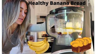 Baking easy healthy BANANA BREAD dessert recipe Lauren Ashtyn vlog