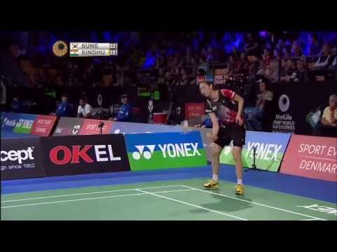2014 YONEX DENMARK OPEN - QF WS | Sung J H [4] (KOR) VS P V Sindhu (IND)