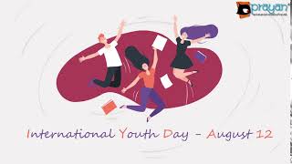 International Youth Day | 12th August | Whatsapp Status | Prayan Animation Studio