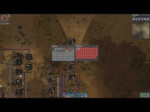 Factorio Truly Lazy Bastard - 009 Inserters and ammo handling