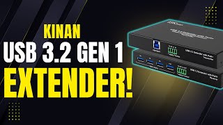 Extend USB 3.2 Gen 1 (5 Gbps) up to 100m! (Kinan USB Extender)