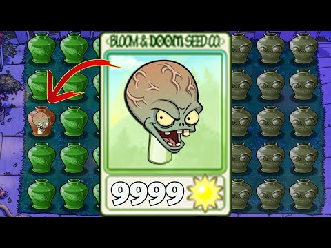 Plants vs Zombies 99 Fume Shroom ZomPlants Attack Giga Zombies