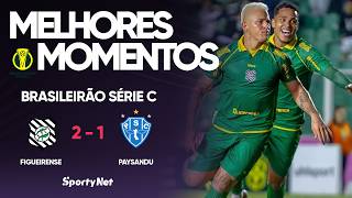 FIGUEIRENSE VIRA E PAYSANDU TERMINA COM 9! Melhores Momentos -Figueirense 2 x 1 Paysandu