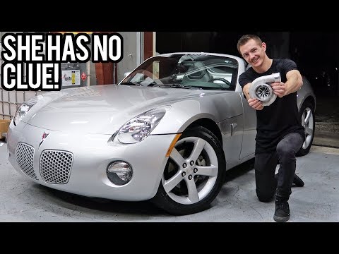 Secretly Turbo'd my Mom's Solstice! (Install & Tune!)