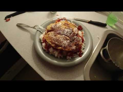 MongoTV_5719 - Min Aftenmad - DANISH MUKBANG - Del 1 - XXL CHICKEN SCHNITZEL Med Ris