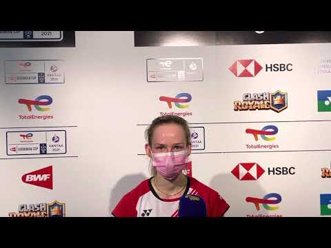 Abigail Holden 🏴󠁧󠁢󠁥󠁮󠁧󠁿 stuns the Spanish Int. champion to score England's first point