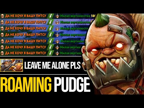 Roaming Pudge!!! NONSTOP GANK - Easy Delete Techies | Pudge Official