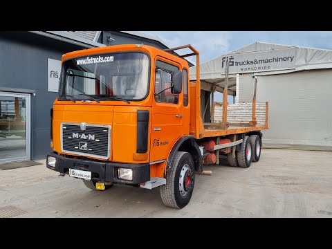 MAN 29.291 6x4 stake body or forest truck - FIŠ TRUCKS SLOVENIA