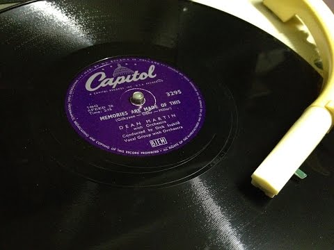 Dean Martin - Memories Are Made Of These - 78 rpm - Capitol