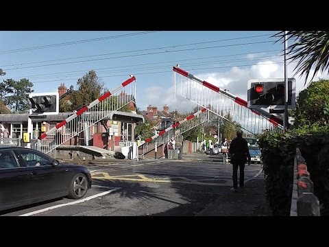 Sandymount Level Crossing, Dublin - IE 8300 Class Dart Train