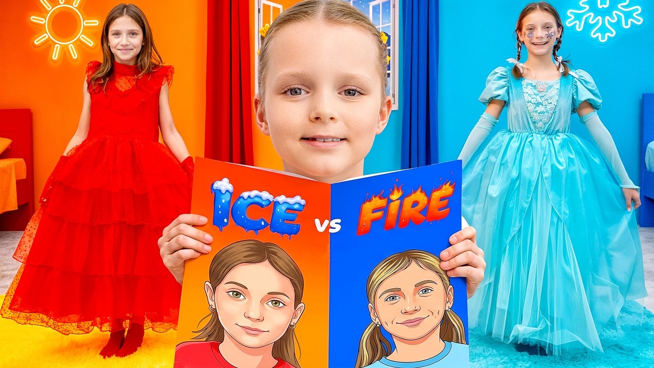 Hot and Cold Princesses in a Storybook Adventure