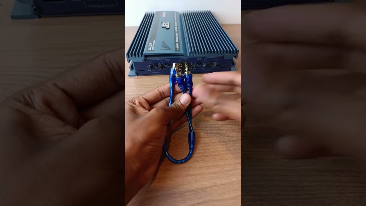 Car Audio Cable Splitter, 1 Female to 2 Male