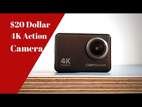 $20-4k Action Camera| DBPOWER EX7000