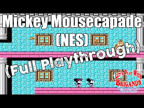 Mickey Mousecapade NES (Full Playthrough)