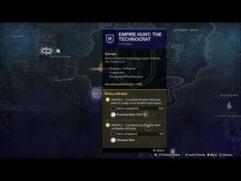 Pinnacle Reward | Which activities gives +1 and +2 Pinnacle Drops | Destiny 2