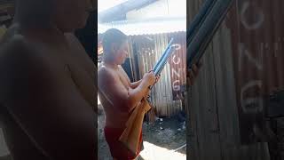 Homemade Rifle marble gun