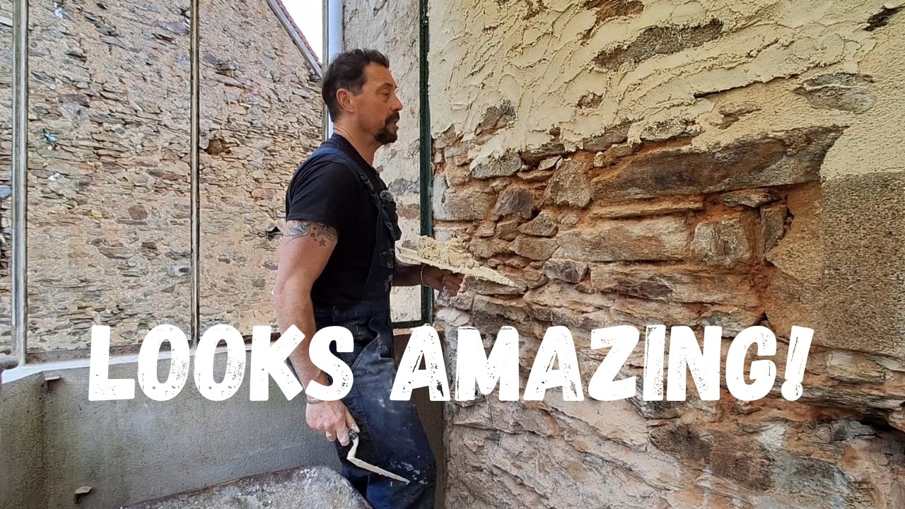 Part 2! Lime Mortar Pointing My French Farmhouse : And Time out for a Bicycle Ride!