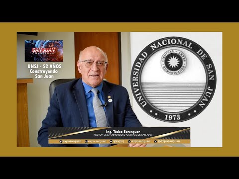 SAN JUAN CONSTRUYE 624  "52º ANIVERSARIO DE LA UNSJ"/Ing. RICARDO ULIARTE DE ING CONSULTORA