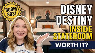 Disney Destiny Room 8031 — Full Inside Stateroom Tour & Honest Review 2026