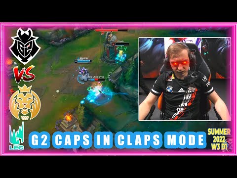 G2 Caps Zoe SMURFING [G2 CLAPS MOD] [G2 vs MAD]