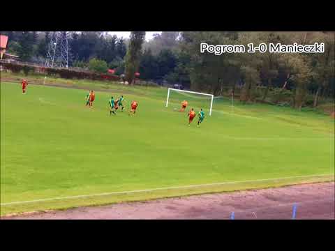 Pogrom Luboń 2-1 KSGB Manieczki 24.09.17 skrót