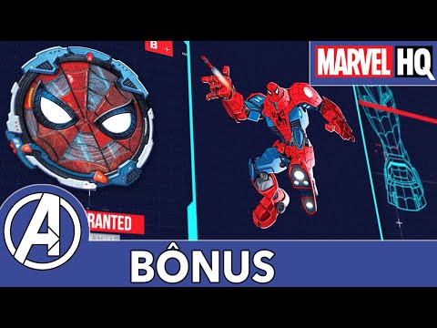 Capa de Força Mech Minuto l Homem Aranha