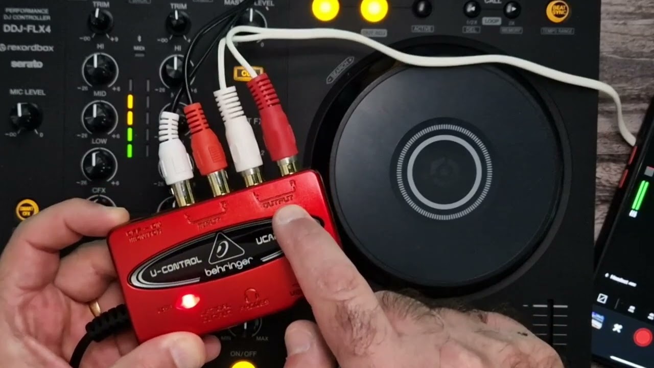 Recording and streaming a DJ mix through a small USB audio interface