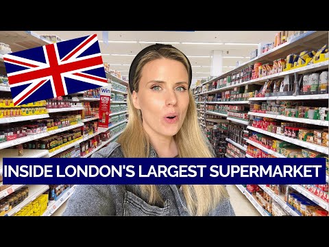 O MAIOR SUPERMERCADO DE LONDRES | Quanto custará?