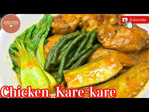 Chicken Kare Kare | Cindy's Cooking