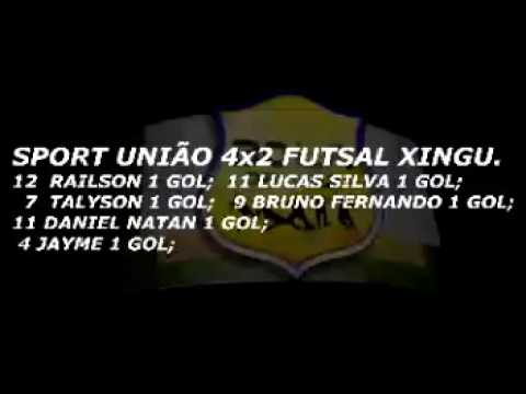 Sport União 4x2 Futsal Xingu - VIII Copa SOS Vida de Futsal de Altamira Sub-17  2015.