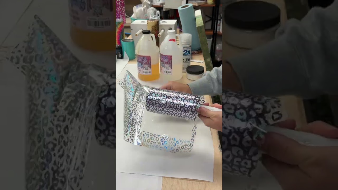 Full Wrap Foiled Tumbler Tutorial