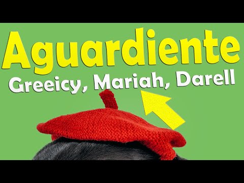 Aguardiente (Remix) 🍺Greeicy Rendon, Mariah, Darell (LETRA/LYRICS)