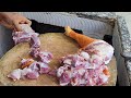 Goat Cutting With Skin Mutton Shop From Nepal Fresh Mutton