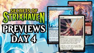 A Better Path to Exile?! Crazy Counter Spell?!| Secrets of Strixhaven Day 4 Previews Spoilers