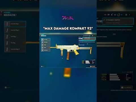 THE *MAX DAMAGE* KOMPAKT 92 BUILD on WARZONE 👑 #warzone #callofduty #bo6 #rebirthisland #cod #shorts