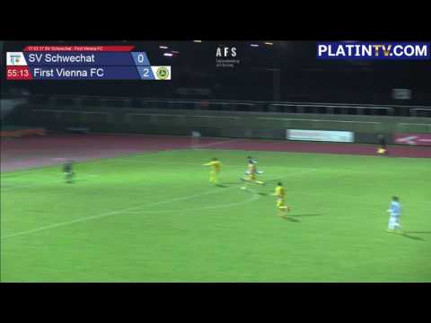 17.03.17 SV Schwechat - First Vienna FC - Highlight  (2. Halbzeit / 55:20) am 17.03.2017 20:40