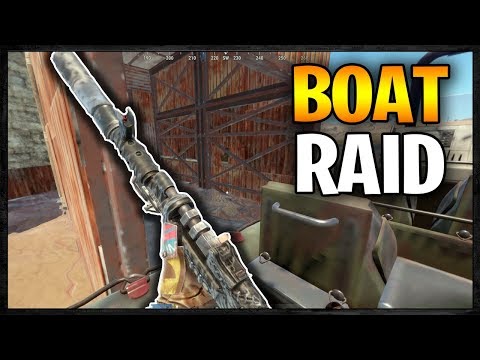 SILENT RAIDING from my BOAT - Profit or Fail | Rust Vanilla
