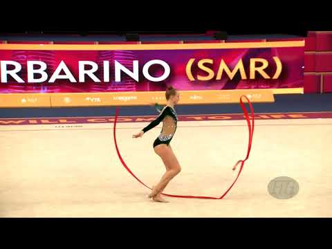 GARBARINO Monica (SMR) - 2019 Rhythmic Worlds, Baku (AZE) - Qualifications Ribbon