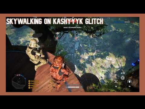 Star Wars Battlefront 2 Skywalking On Kashyyyk Glitch