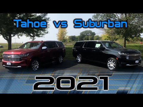 2021 Chevrolet Tahoe vs 2021 Chevrolet Suburban