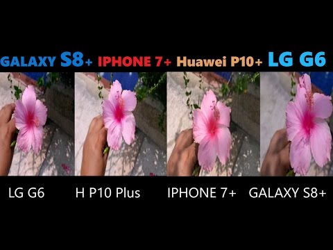 GALAXY S8 vs IPHONE 7 vs LG G6 vs Huawei P10 Plus