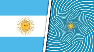 Flags, but these are Optical Illusions | Fun With Flags