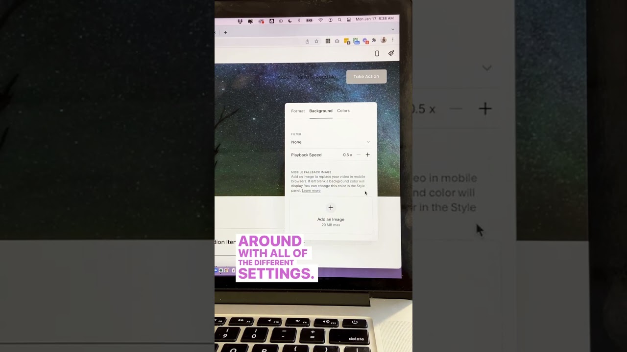 How to Add a Video Header to Your Squarespace 7.0 or 7.1 Site