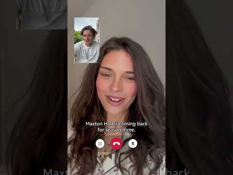 Maxton Hall is calling... Season 3 is happening 🩷 #MaxtonHall