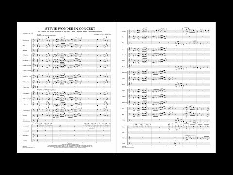 Stevie Wonder In Concert arr. Paul Murtha